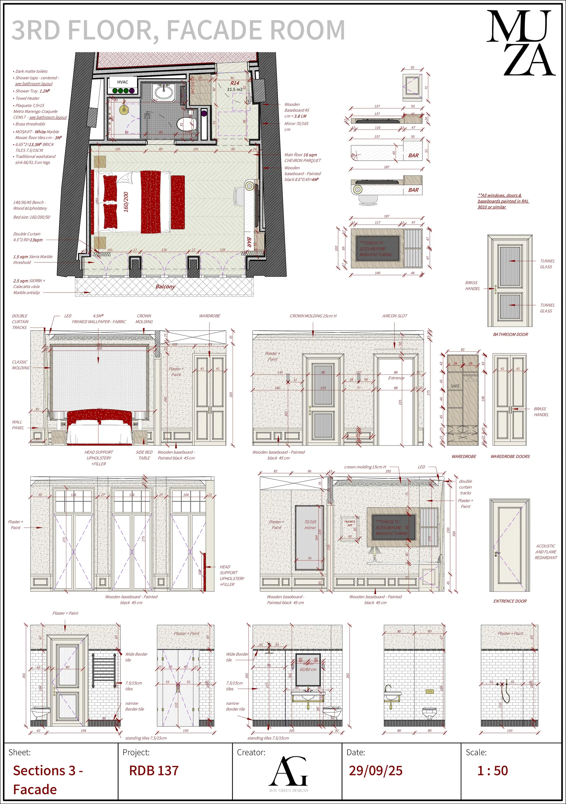 Muza Boutique hotel, Porto, Portugal — ARCHITECTURAL PLANNING (35)